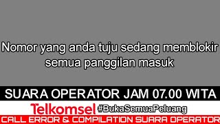 Nomor yang anda tuju sedang memblokir semua panggilan masuk (Telkomsel)