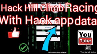 How to hack hill climb racing with Hack app data without root. #faizgaming #hillclimbracing screenshot 5