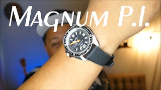 On the Wrist, from off the Cuff: Momentum – Sea Quartz 30, The Original Magnum P.I. Watch Reissued