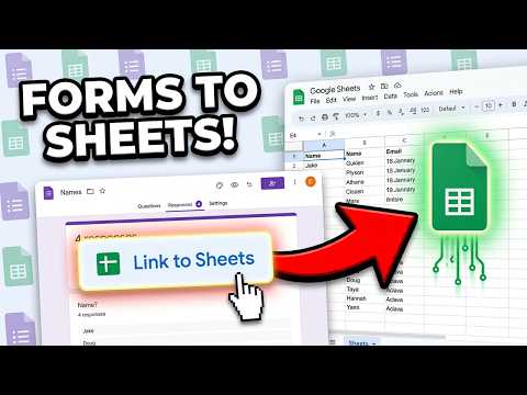 How To Connect Google Forms To Google Sheets