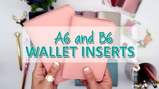 A6 and B6 Wallet Inserts Launch!!! | Mumsy & Bub