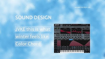How to Remake JVKE - this is what winter feels like Color Chord Synth