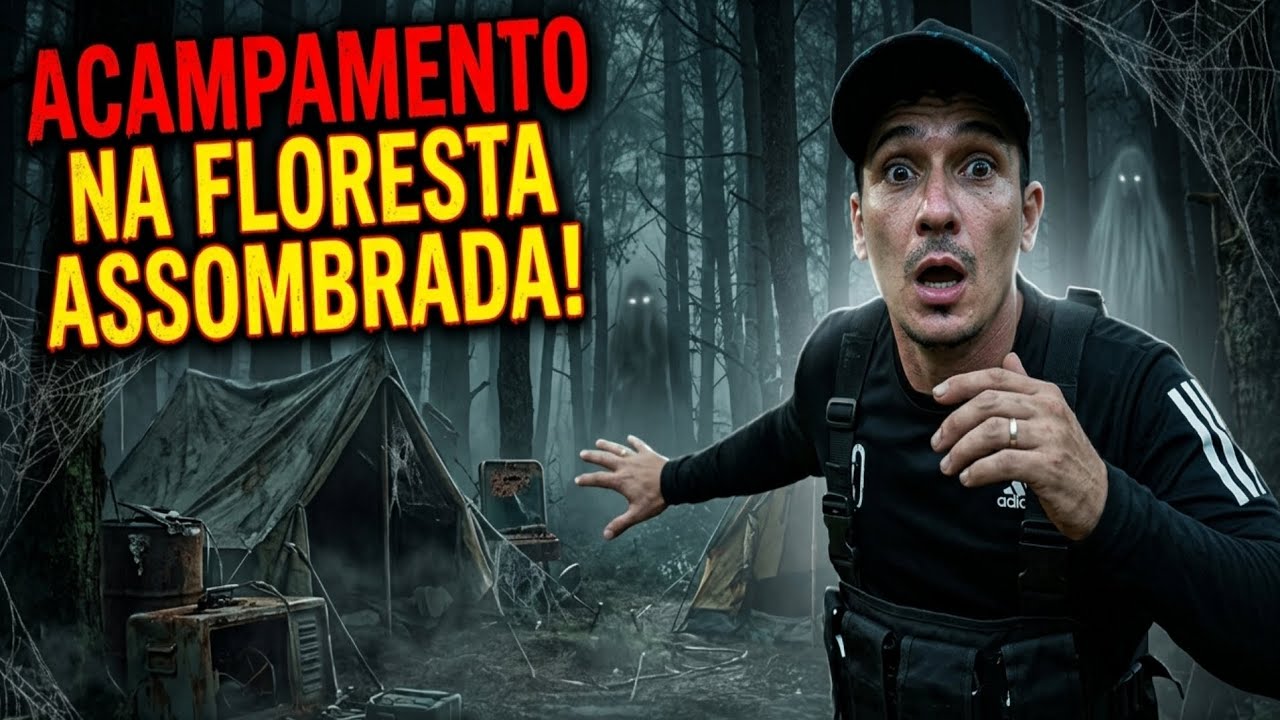 Acampado uma noite na mata sinistra, o vocês acham? - YouTube