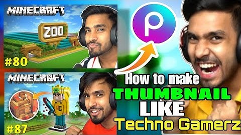 🤩 Make Thumbnail Like TECHNO GAMERZ (Secret Reve....