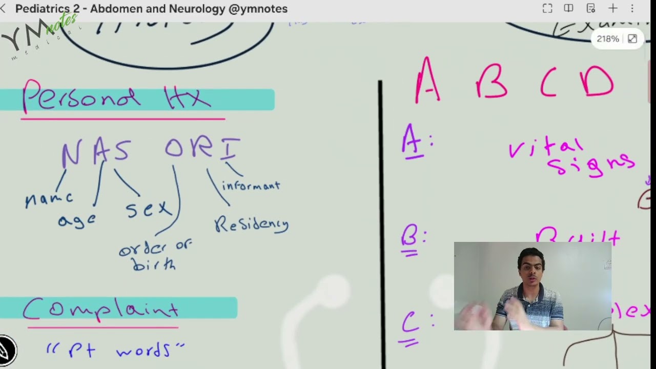 Pediatric OSCE: History Taking and General Examination Framework