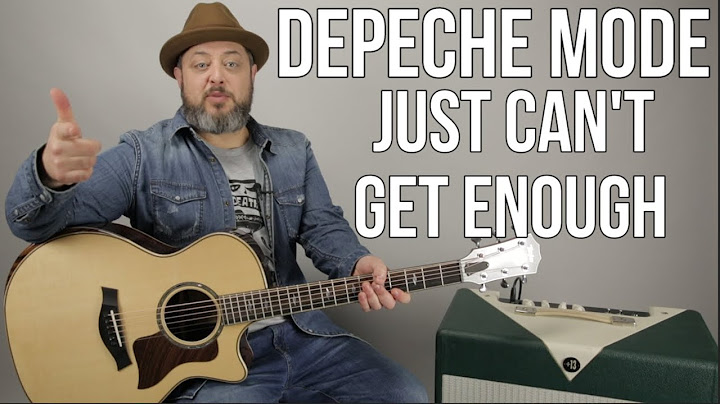 Just Can't Get Enough Guitar version - Guitar performance video thumbnail
