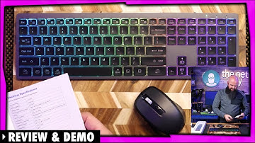 Your ultimate "AFK" keyboard is here - rechargeable with RGB & a JIGGLER?!