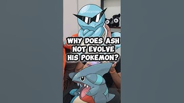 Why does Ash not evolve his Pokémon? #Pokémon #Pokemon #pokemontheory #ashketchum #anime