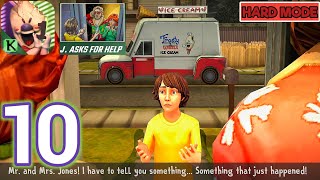 Ice Scream 1 (इम्प्रूव्ड) | गेमप्ले वॉकथ्रू भाग 10 - जे मदद मांगता है: हार्ड मोड screenshot 4