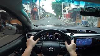 2021 Toyota Hilux 4x2 G - POV Drive - City Part 1