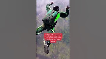How to survive falling without a parachute #Shorts