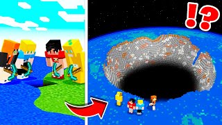 Thumbnail for CAVAMOS até o OUTRO LADO do MUNDO no Minecraft!