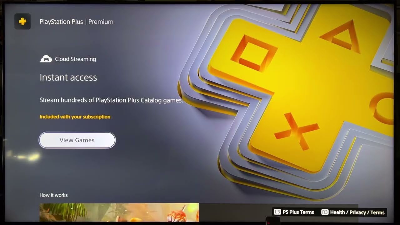How to Stream Games PS Plus Premium What Happens If Your Internet Connection Isn't Good - YouTube