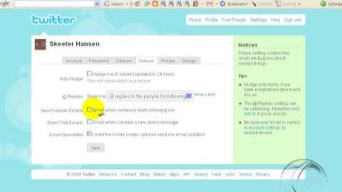 Setting up Notification the right way on Twitter