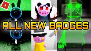 How To Get All New Badges In Piggy Rp Infection Roblox Youtube - roblox piggy rp all badges