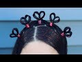 Heart tiara! Valentine&rsquo;s Day hairstyle