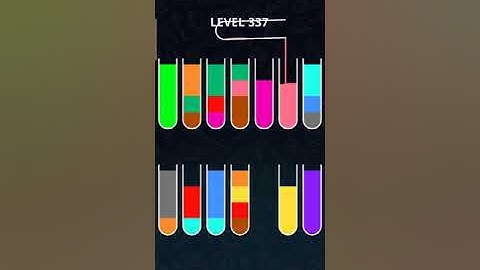 Color sort puzzle level 337