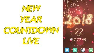 New Year Countdown Live Wallpaper for your Smartphone - Hindi screenshot 2