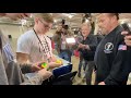 Solving a Rubik&#39;s Cube for ARNOLD SCHWARZENEGGER - Lucas Etter vs. Andy Denney!