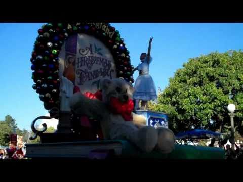 Disneyland Christmas Fantasy Parade 2010 Part 1/3