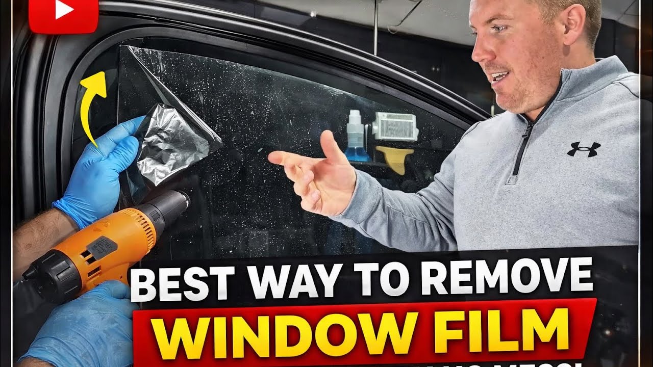 best way to remove vape film from windows Window Tint & Window WITHOUT Making a Mess Detectors working to prevent Novelty Candy Colour-Variation:silver