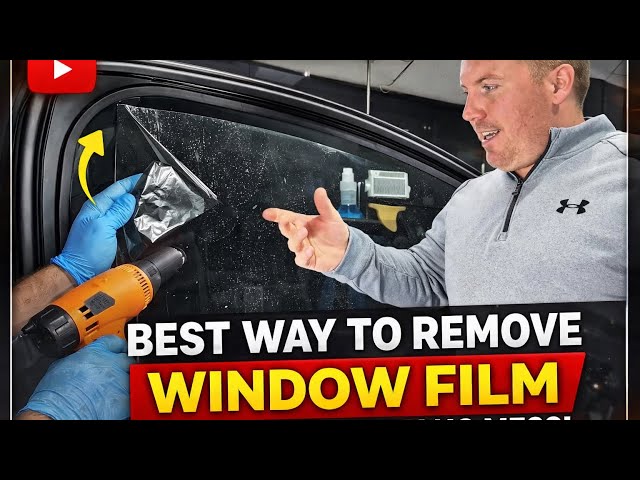 best way to remove vape film from windows Best Way to Remove Window Tint & Window Film WITHOUT Making a Mess | Pro  Tint Removal Method