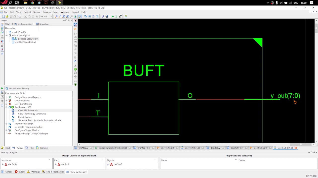 Tutorial Cara  Membuat  Rangkaian Encoder  4 ke 2 Decoder 3 