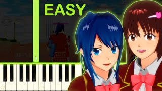 SAKURA School Simulator - EASY Piano Tutorial screenshot 1