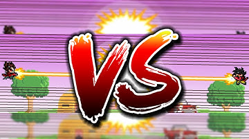 SSJ4 GOKU vs SSJ4 VEGETA!! WHO WILL WIN?! Dragon Ball Z Devolution