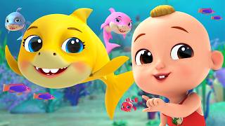 Baby Shark’s Fun Under the Sea 🌊 | Nursery Rhymes & Kids Songs