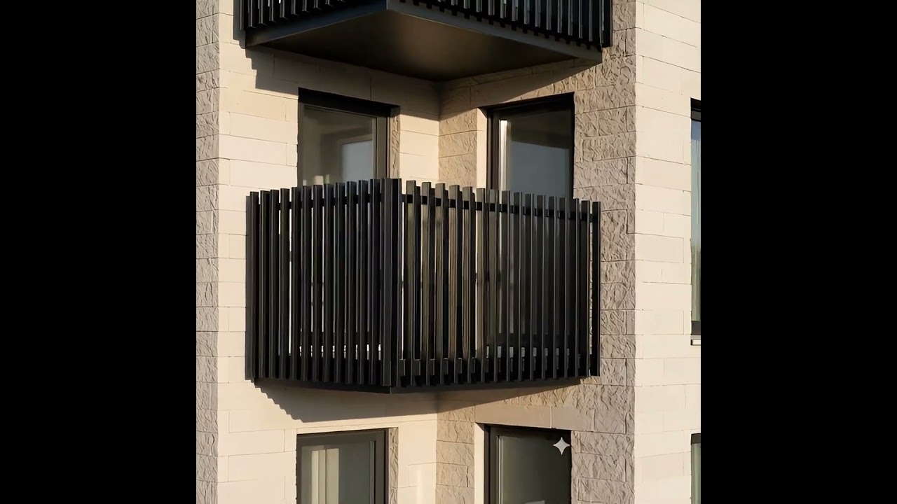Shadow Column Balcony Railing by AMP