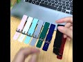 Bracelet de montre en Silicone 14/16/18/19/20/22/24mm bracele