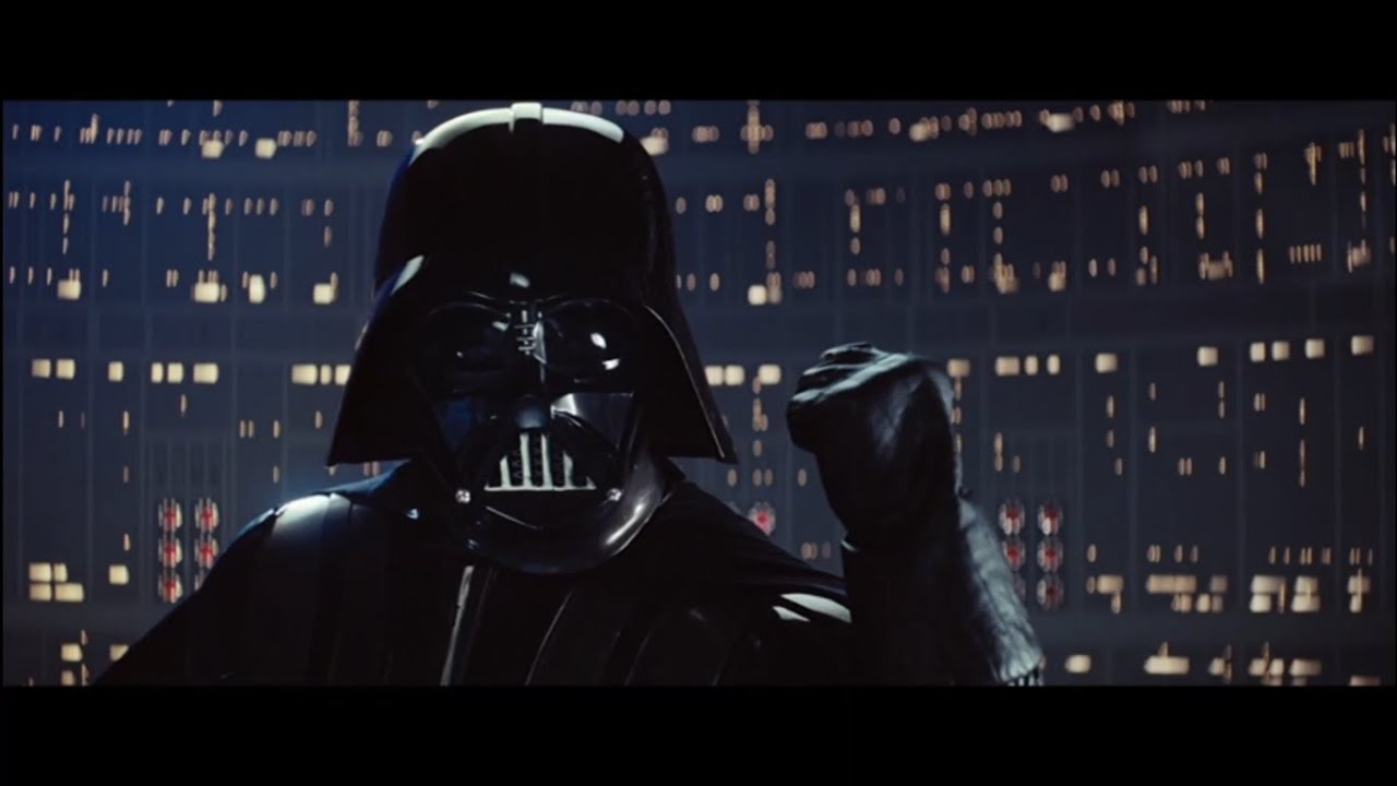 bahía emoción Pesimista Luke Skywalker vs Darth Vader [Part 2] | Empire Strikes Back - YouTube