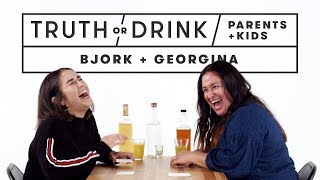 Parents & Kids Play Truth or Drink (Georgina) | Truth or Drink | Cut