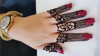 Finger mehndi design simple | Unique finger mehndi design | Eid special mehandi design