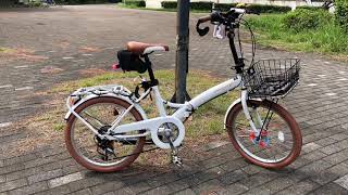 激安折りたたみ自転車の修理記録