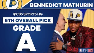Bennedict Mathurin selected No. 6 overall by the Indiana Pacers | 2022 NBA Draft | CBS Sports HQ