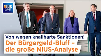 Bürgergeld, Rentenpaket & Verbrenner-Aus: Von wegen knallharte Sanktionen!