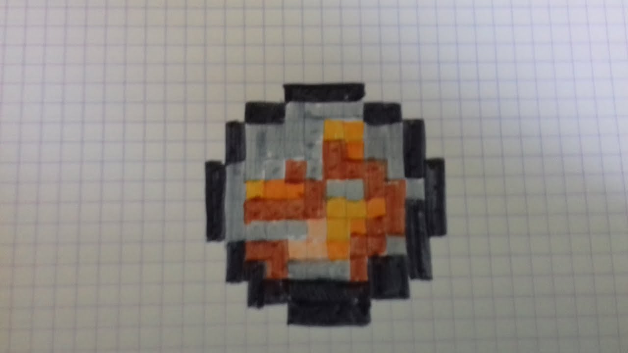 Dessin Pixel Minecraft Creeper - pixel art brawl stars facile pixel art leon