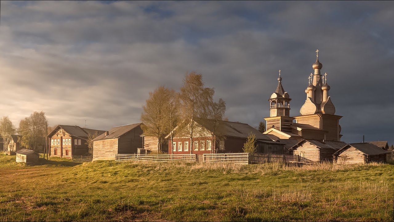 по реке мезень