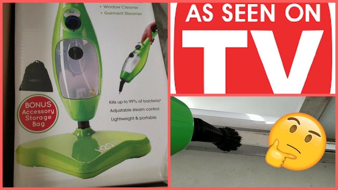 Does It Work H20 X5 Steam Mop Review As Seen On Tv Cleaning