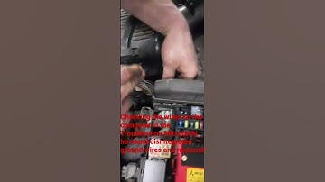 Mitsubishi alternator replacement because of disintegrated ground wires including the computer