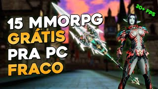 10 Melhores MMORPGs Leves para PC Fraco (2021)