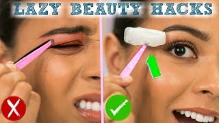 DIY Beauty Hacks Every LAZY PERSON Should Know! Morning Routine Life Hacks for School!