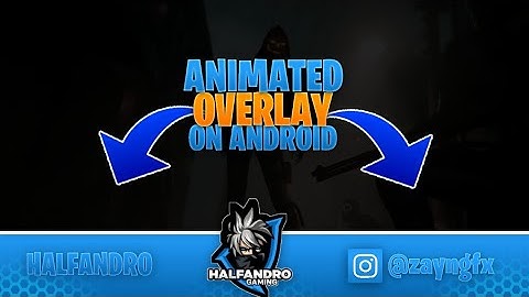 How To Make Animated Overlay On Android || Animated Overlay Tutorial On Android Pixellab,Kinemaster