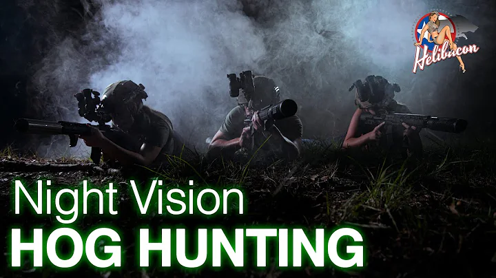 Night Vision Hog Hunting with HeliBacon