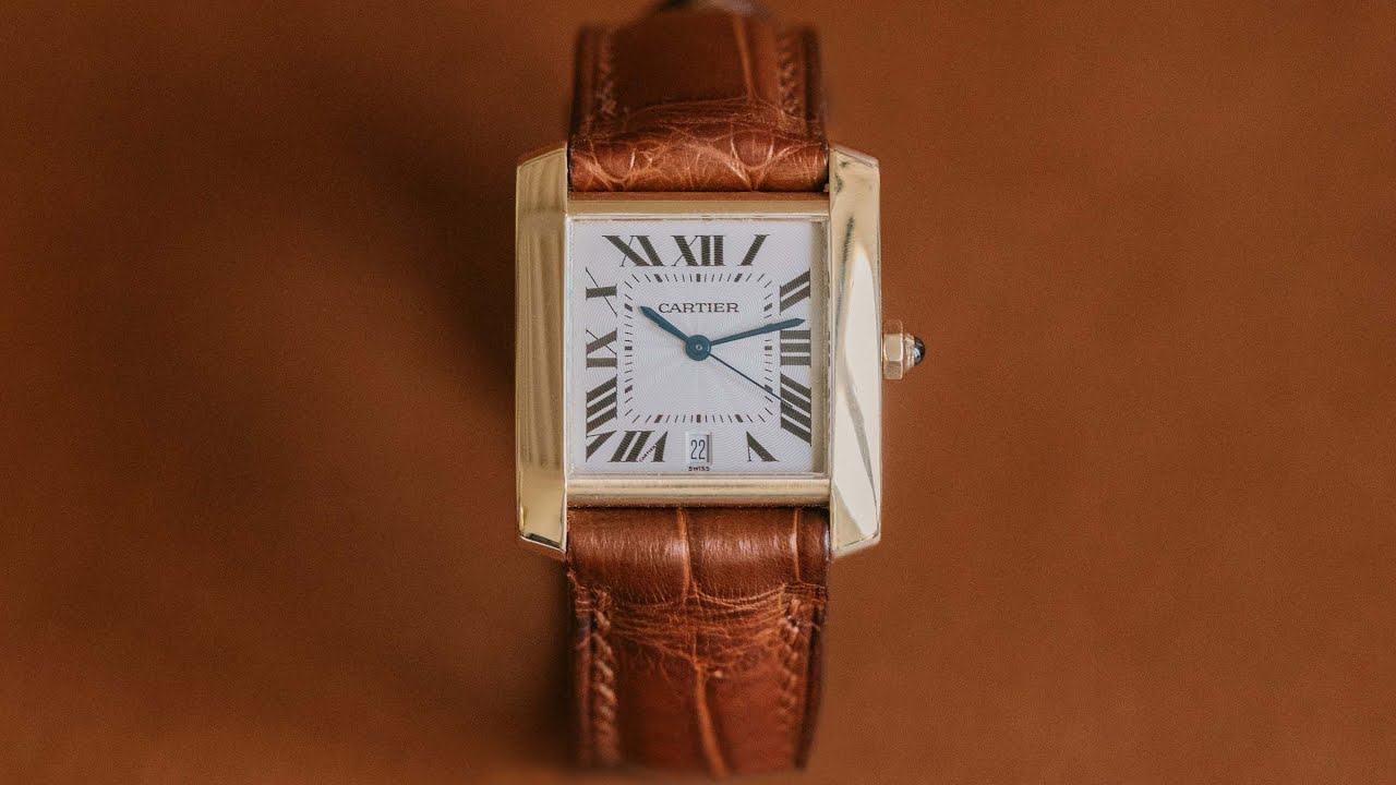 cartier tank francaise youtube