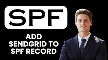 NEW! How to Add SendGrid to SPF Record (2025) ⚡ | Configure SPF for SendGrid Email Deliverability