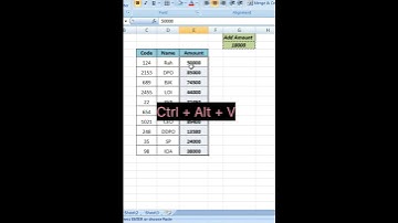 Add Amount in Shortcut way #excel #exceltips #msexcel #computer #msoffice #education #shorts #tips