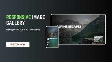 BUILD A RESPONSIVE IMAGE CAROUSEL WITH HTML, CSS & JAVASCRIPT | Perfect Beginner Project 2026